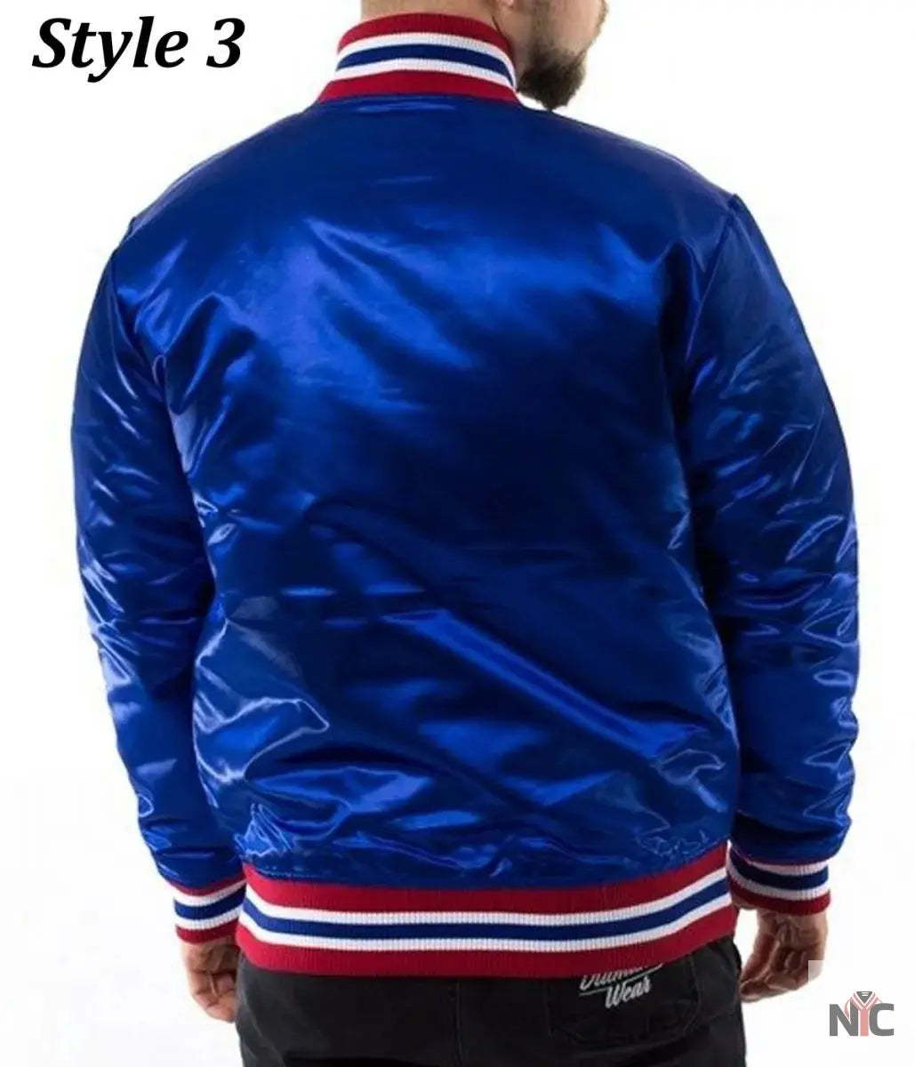 Starter 90’s NBA Detroit Pistons Blue Jacket.