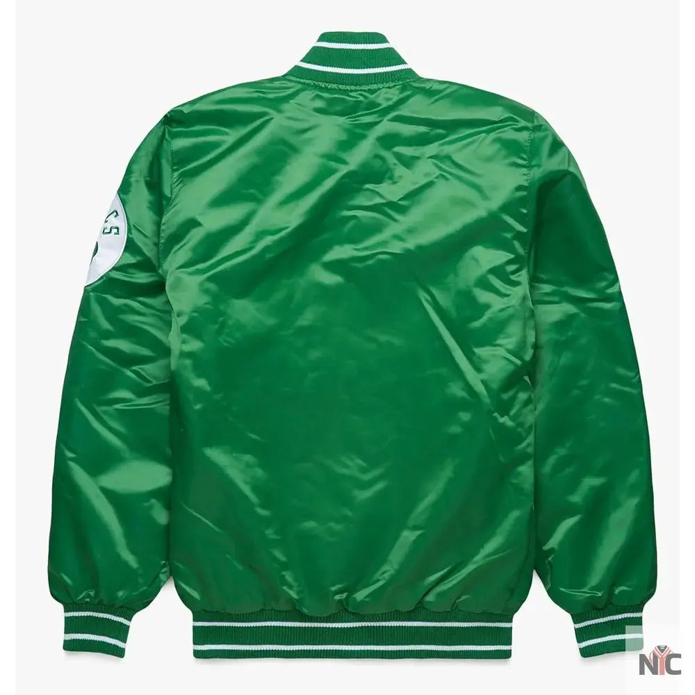 Starter Boston Celtics Green Satin Jacket