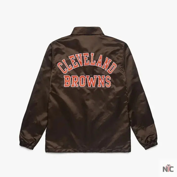 Starter Browns Coach Jacket