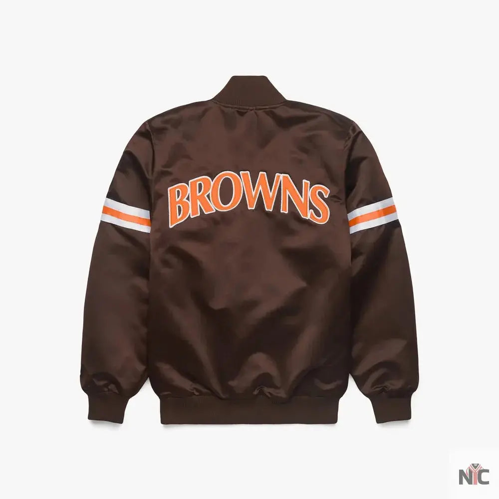 Starter Cleveland Browns Heavyweight Satin Jacket