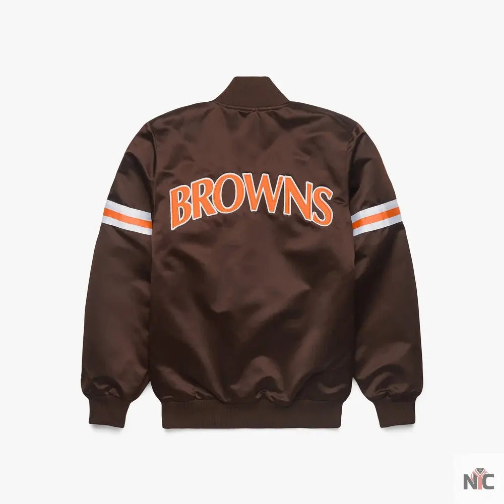 Starter Cleveland Browns Heavyweight Satin Jacket