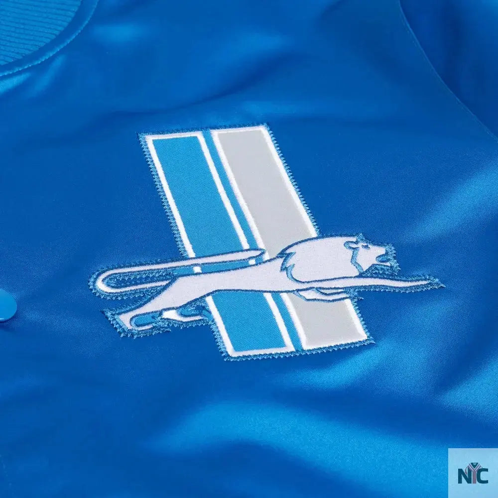 Starter Detroit Lions Heavyweight Satin Jacket