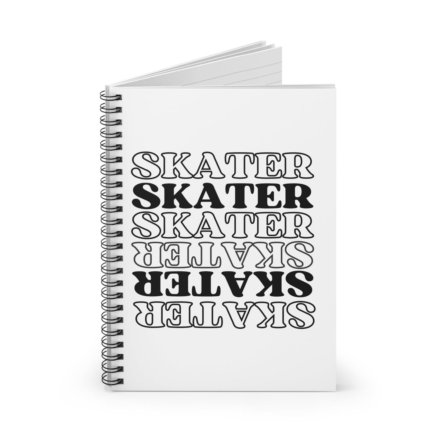 Statement Skater Spiral Notebook - Ruled Line