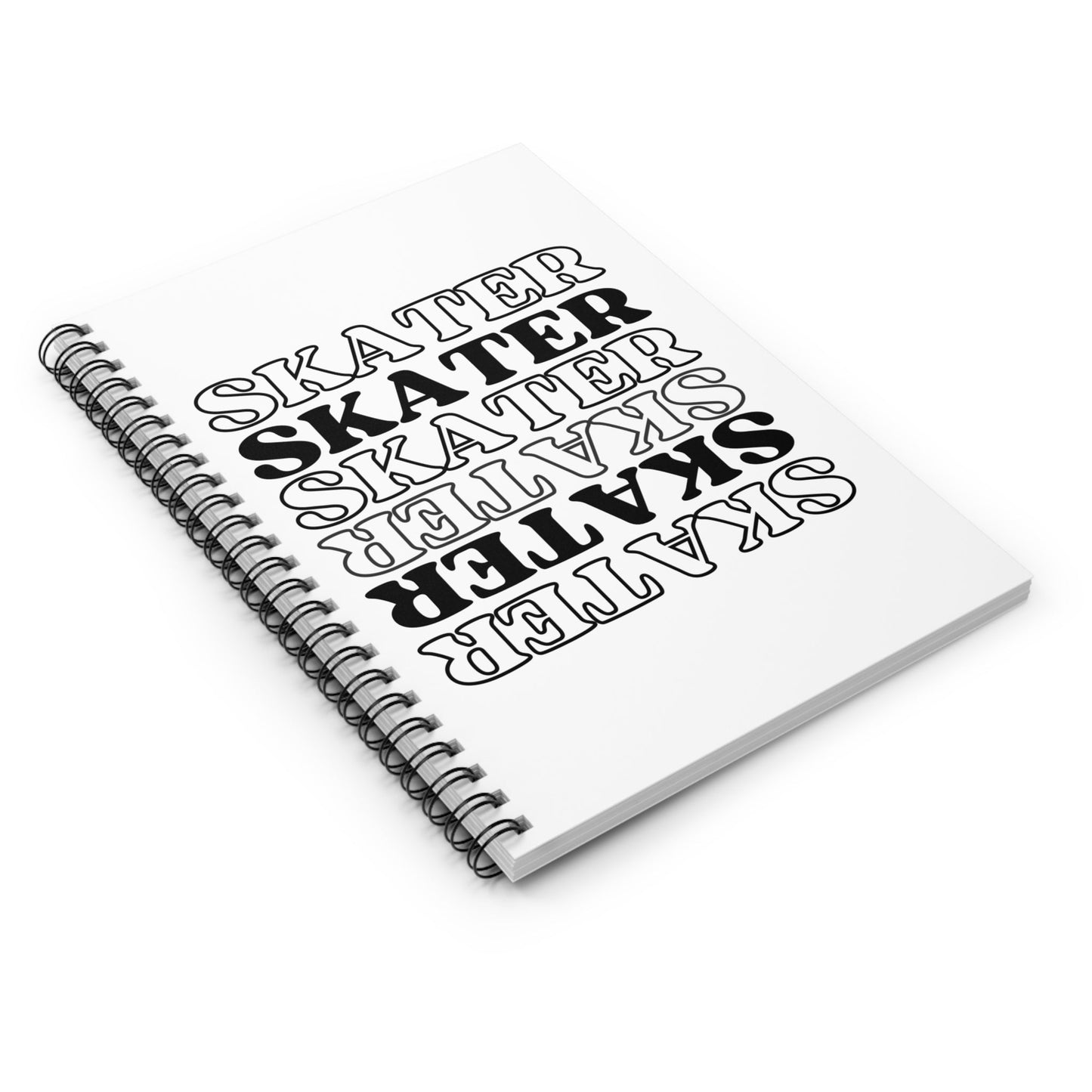 Statement Skater Spiral Notebook - Ruled Line