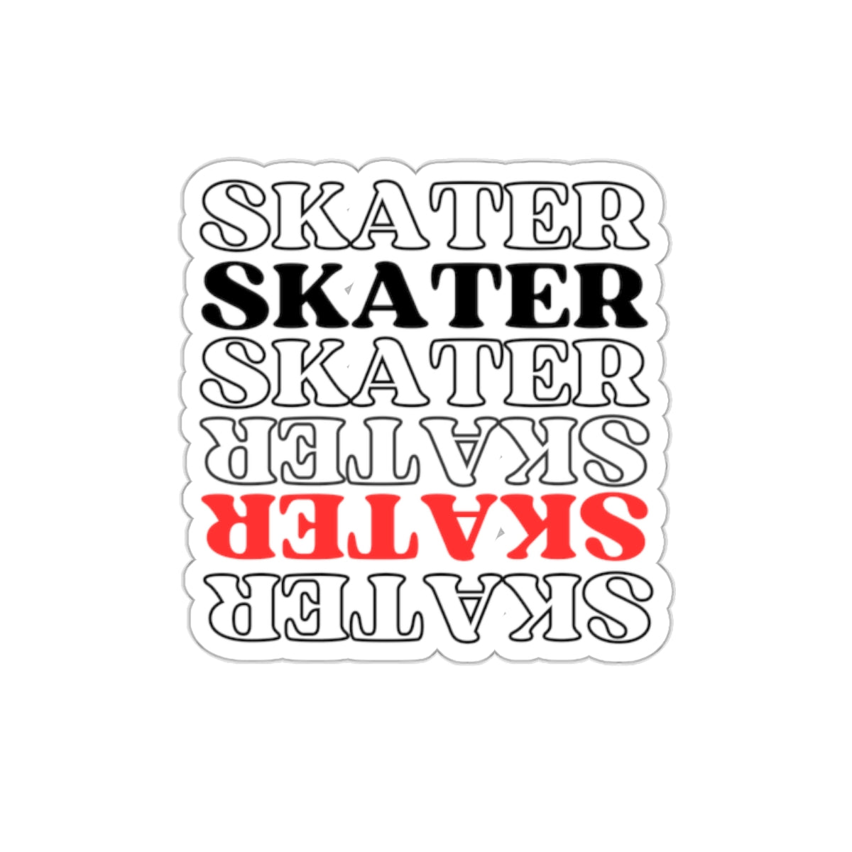 Statement Skater Sticker