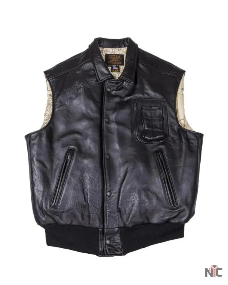 Stearman Leather Vest