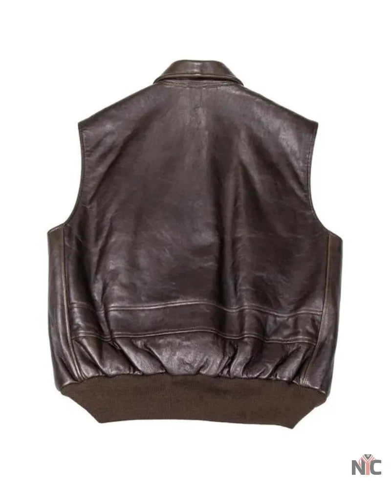 Stearman Leather Vest