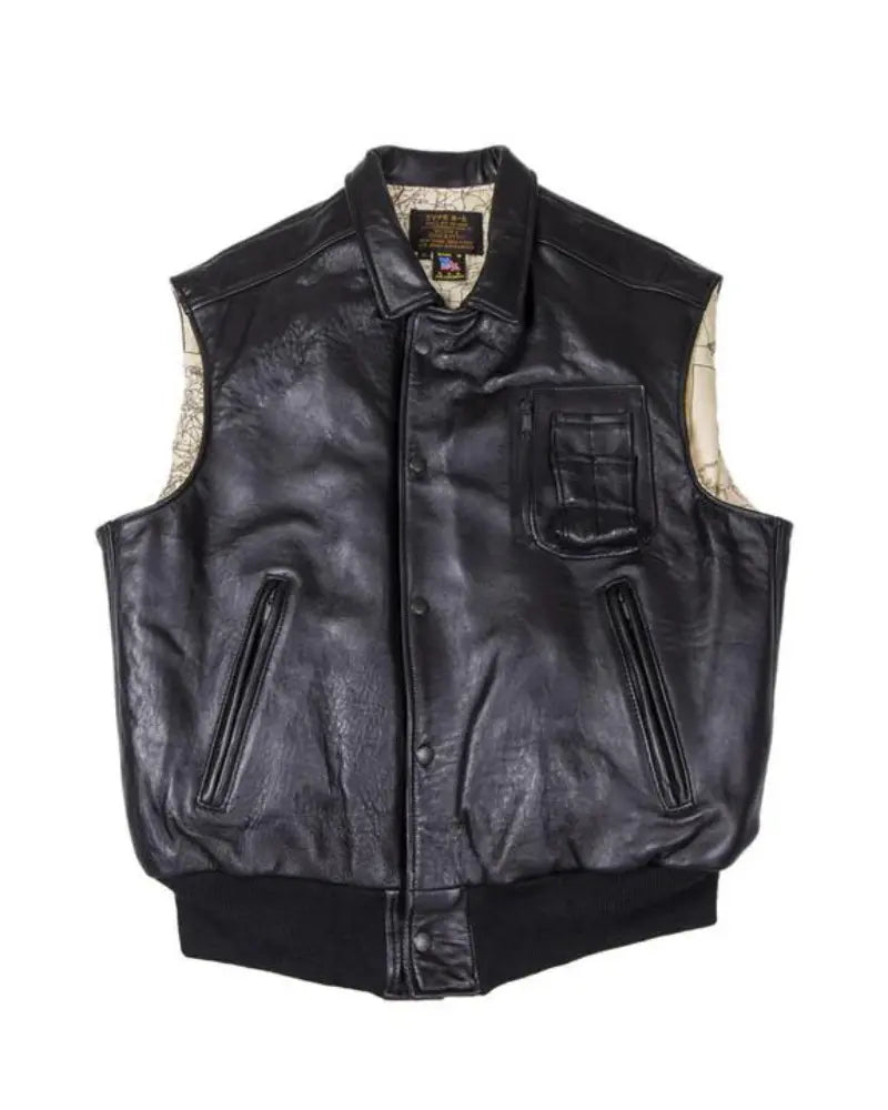 Stearman Leather Vest