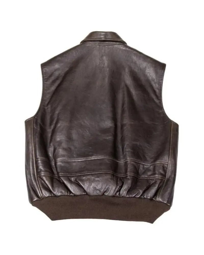 Stearman Leather Vest