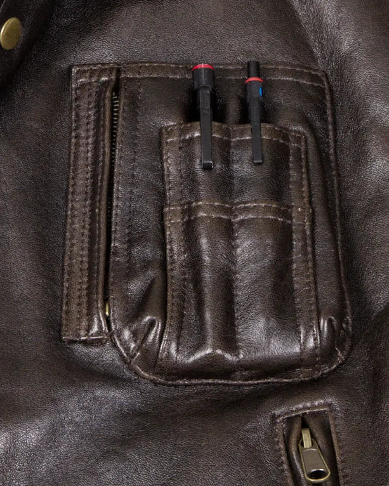 Stearman Leather Vest