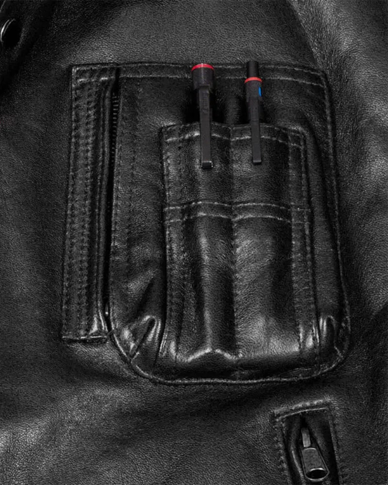 Stearman Leather Vest