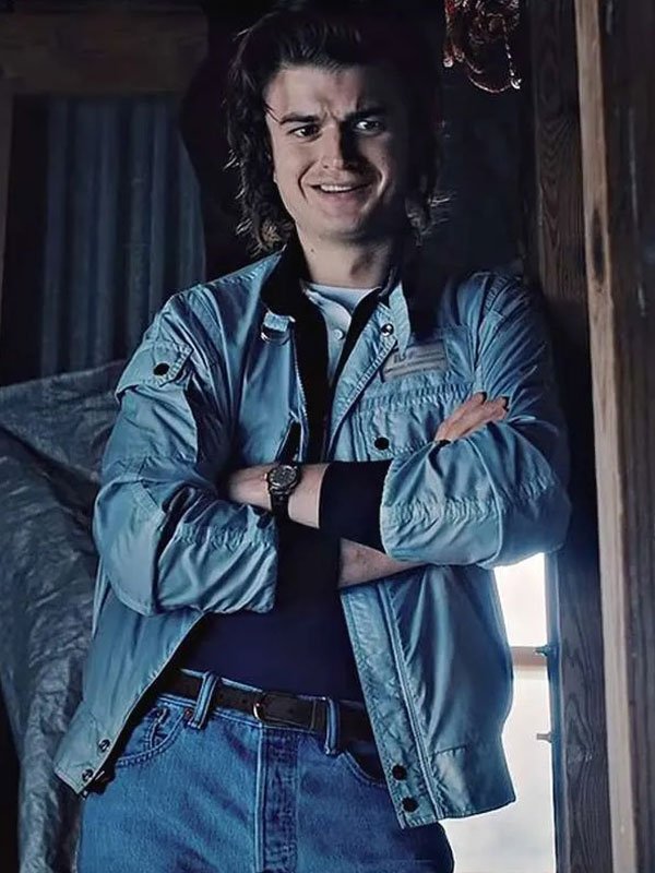 Steve Harrington Stranger Things Blue Jacket