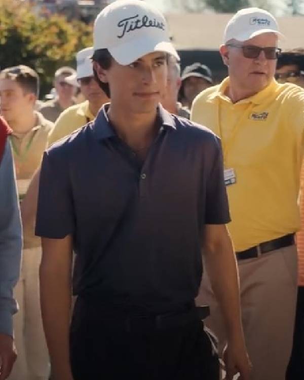 Stick Peter Dager Purple Polo Shirt