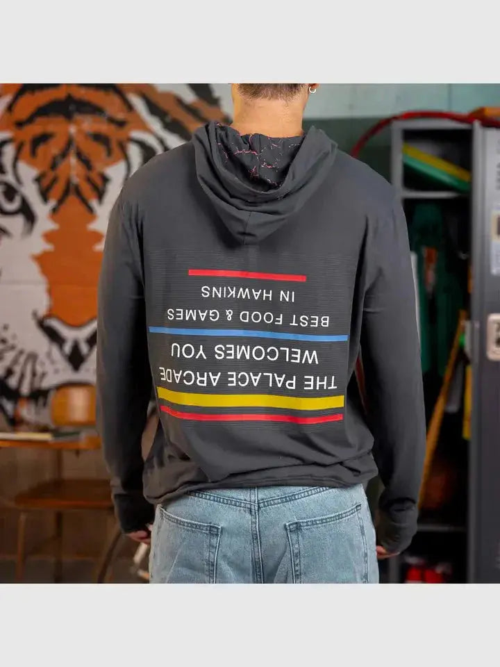 Stranger Things Palace Arcade Soft Stretch Hoodie