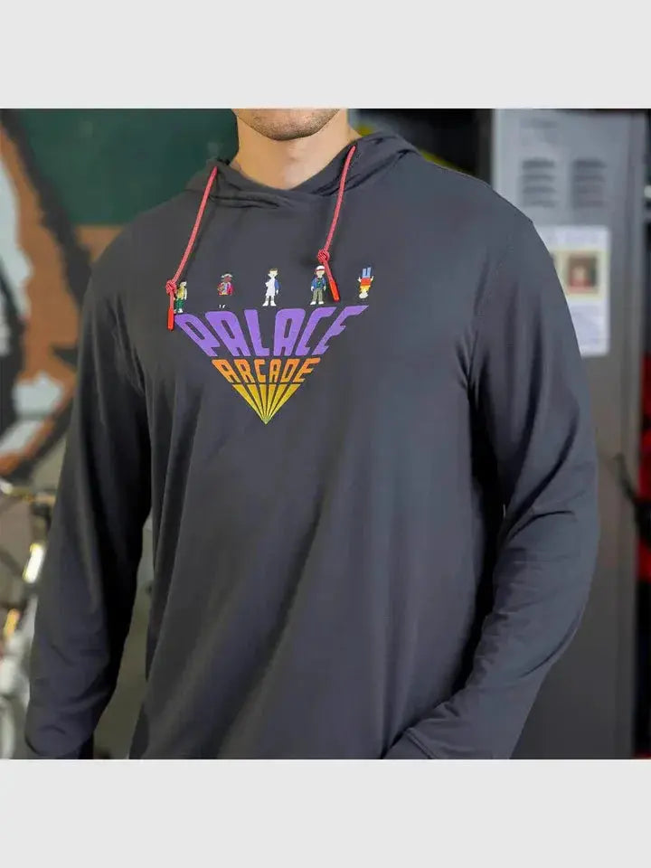 Stranger Things Palace Arcade Soft Stretch Hoodie