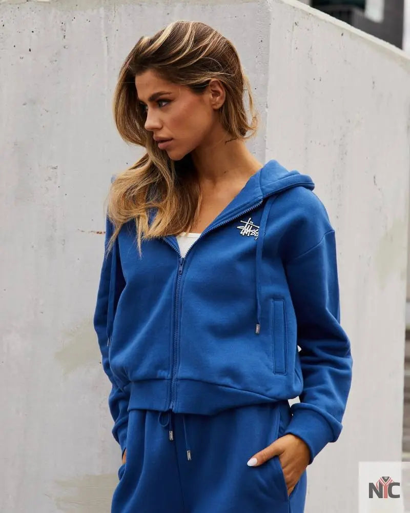 Stussy Stock Zip Thru Hoodie