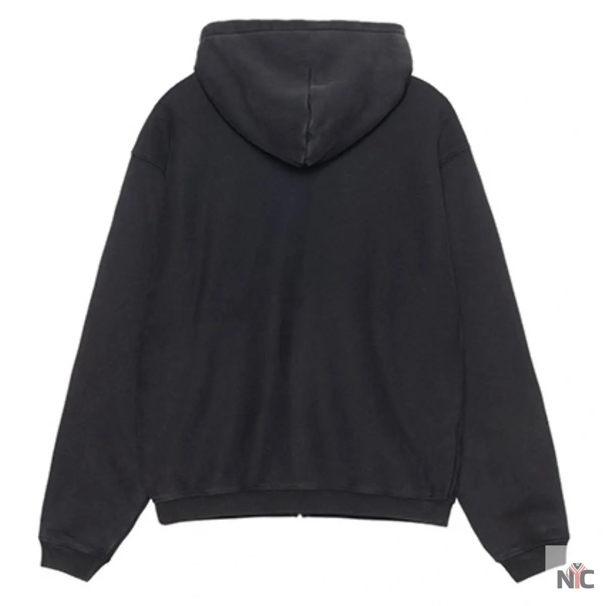 Stussy Unisex Outline Zip Hoodie Black