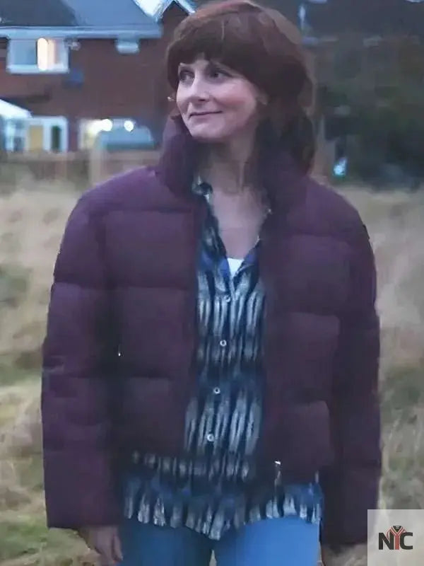 Such Brave Girls 2025 Louise Brealey Purple Jacket