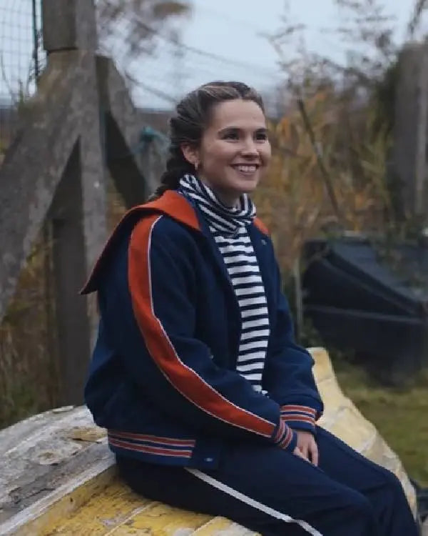 Such Brave Girls S02 Lizzie Davidson Blue Varsity Jacket
