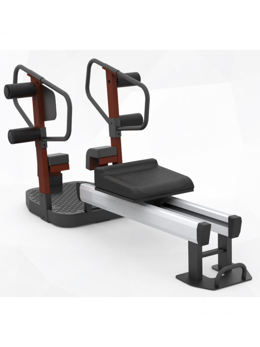 Super Stretch Machine - Muscle D Fitness - Heavy Duty Bearing Assisted Stretching Machine