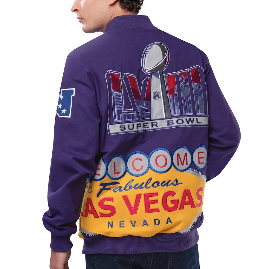Super Bowl LVIII G-III Dynasty Las Vegas Racing Jacket