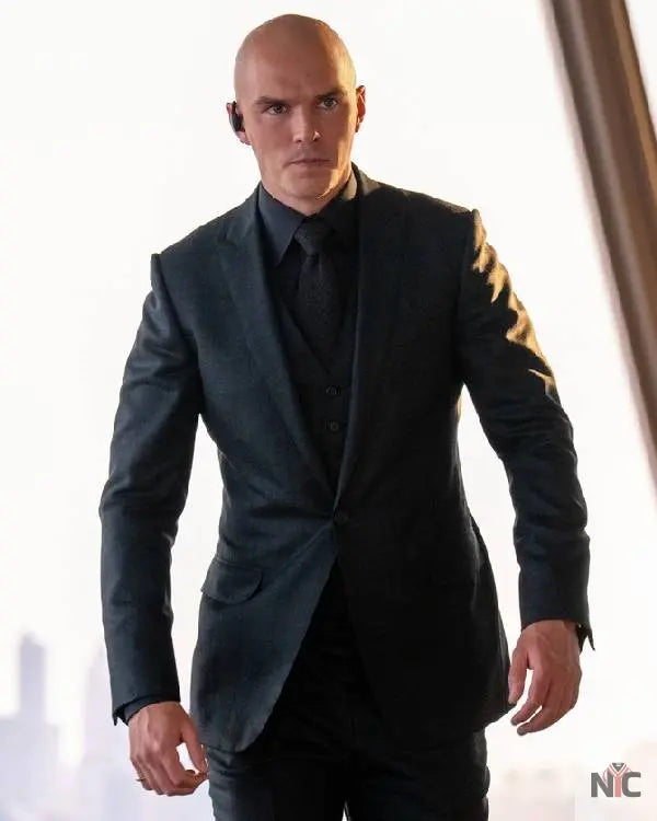 Superman 2025 Michael Rooker Black Suit