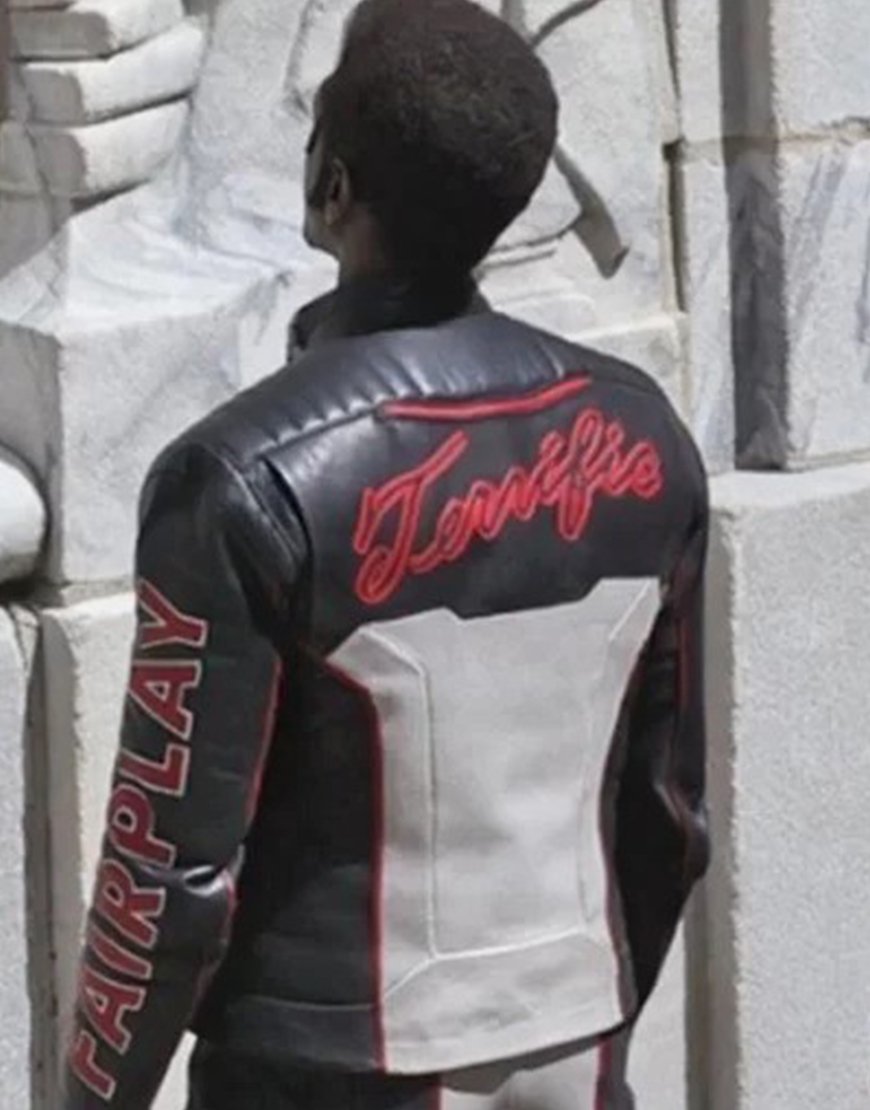 Superman 2025 Edi Gathegi Leather Jacket