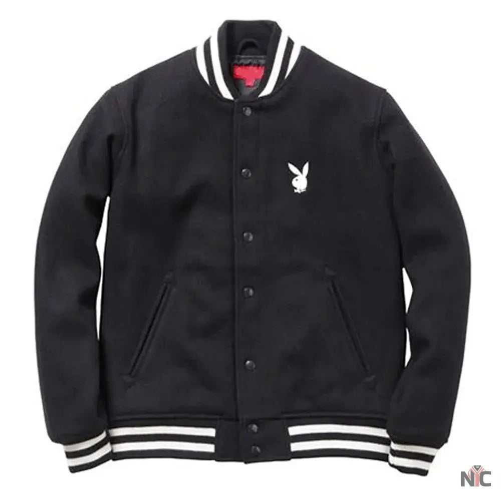 Supreme Playboy Wool Varsity Jacket