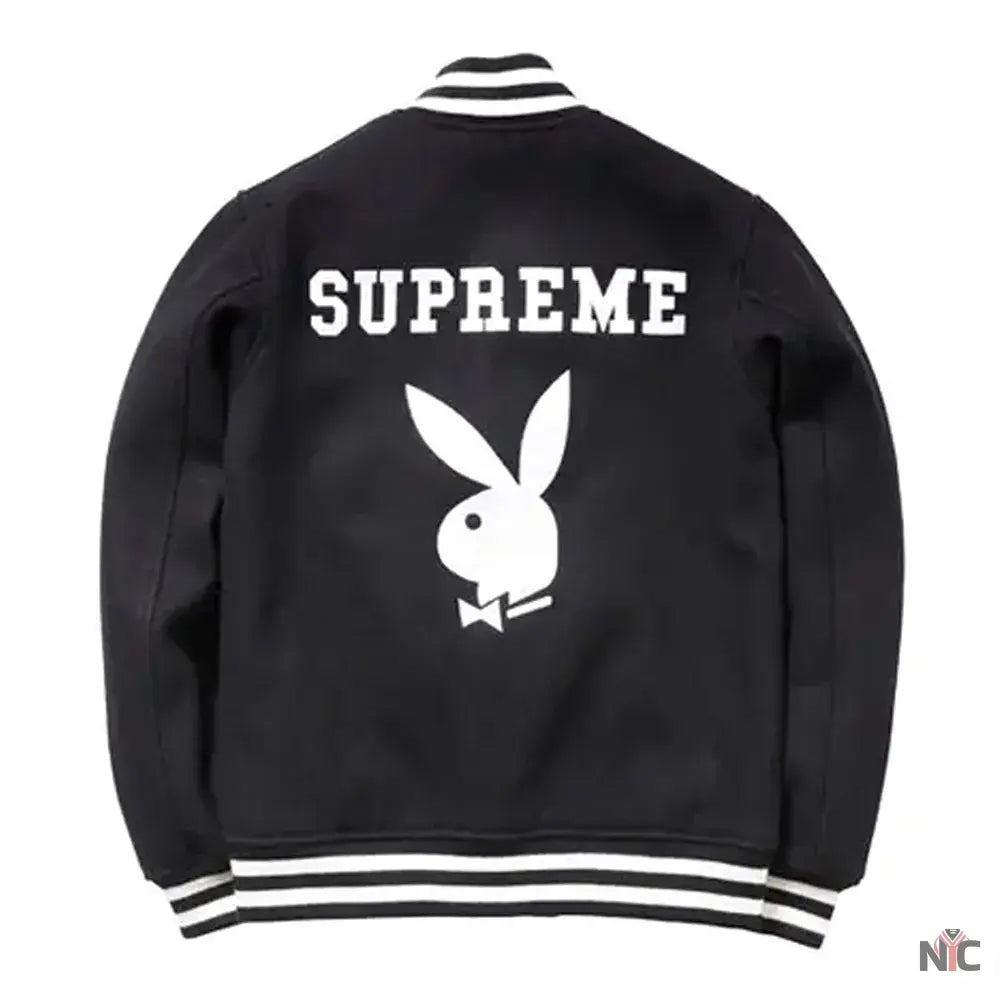 Supreme Playboy Wool Varsity Jacket