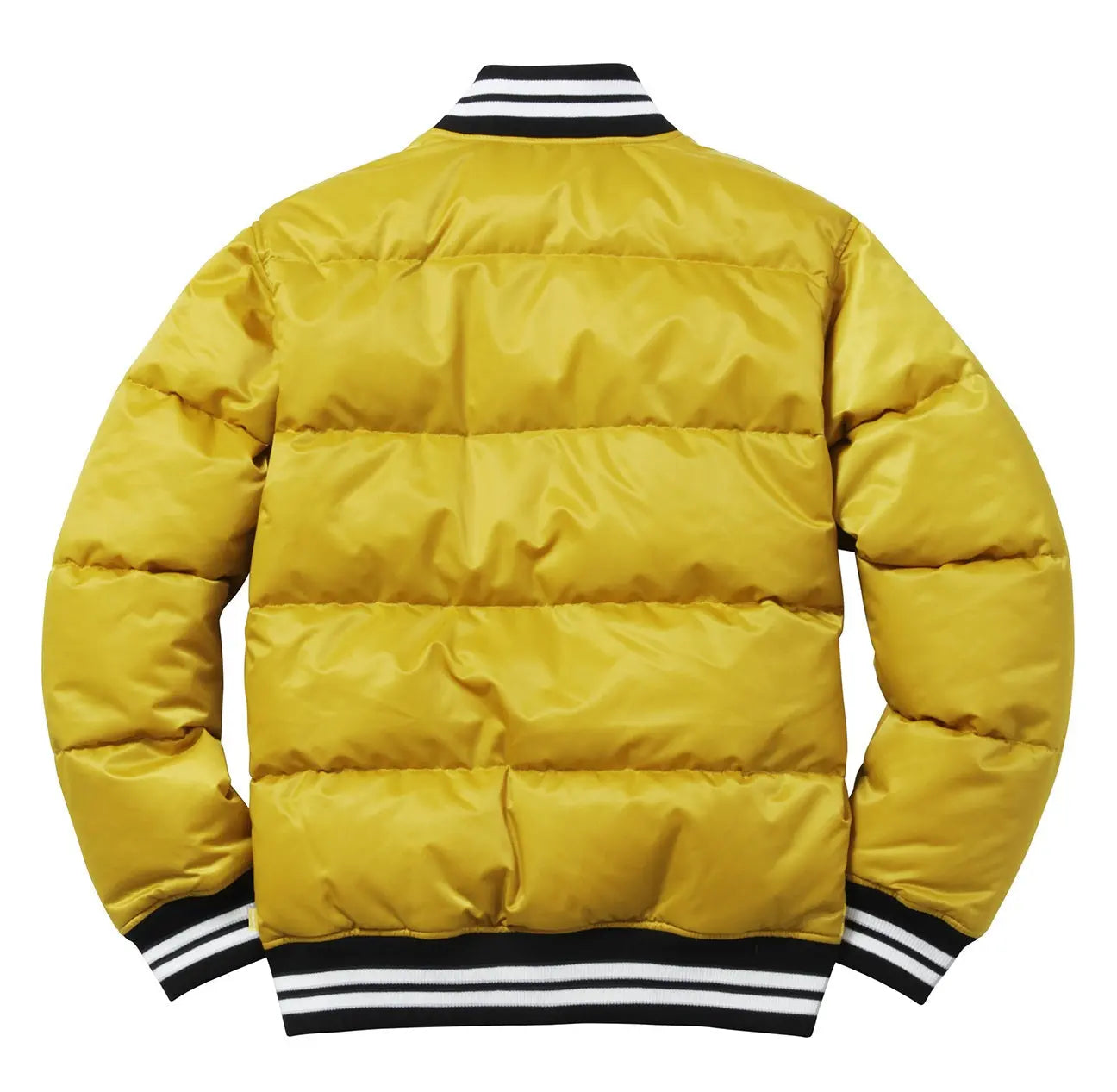 Supreme Black Puffy Varsity Jacket