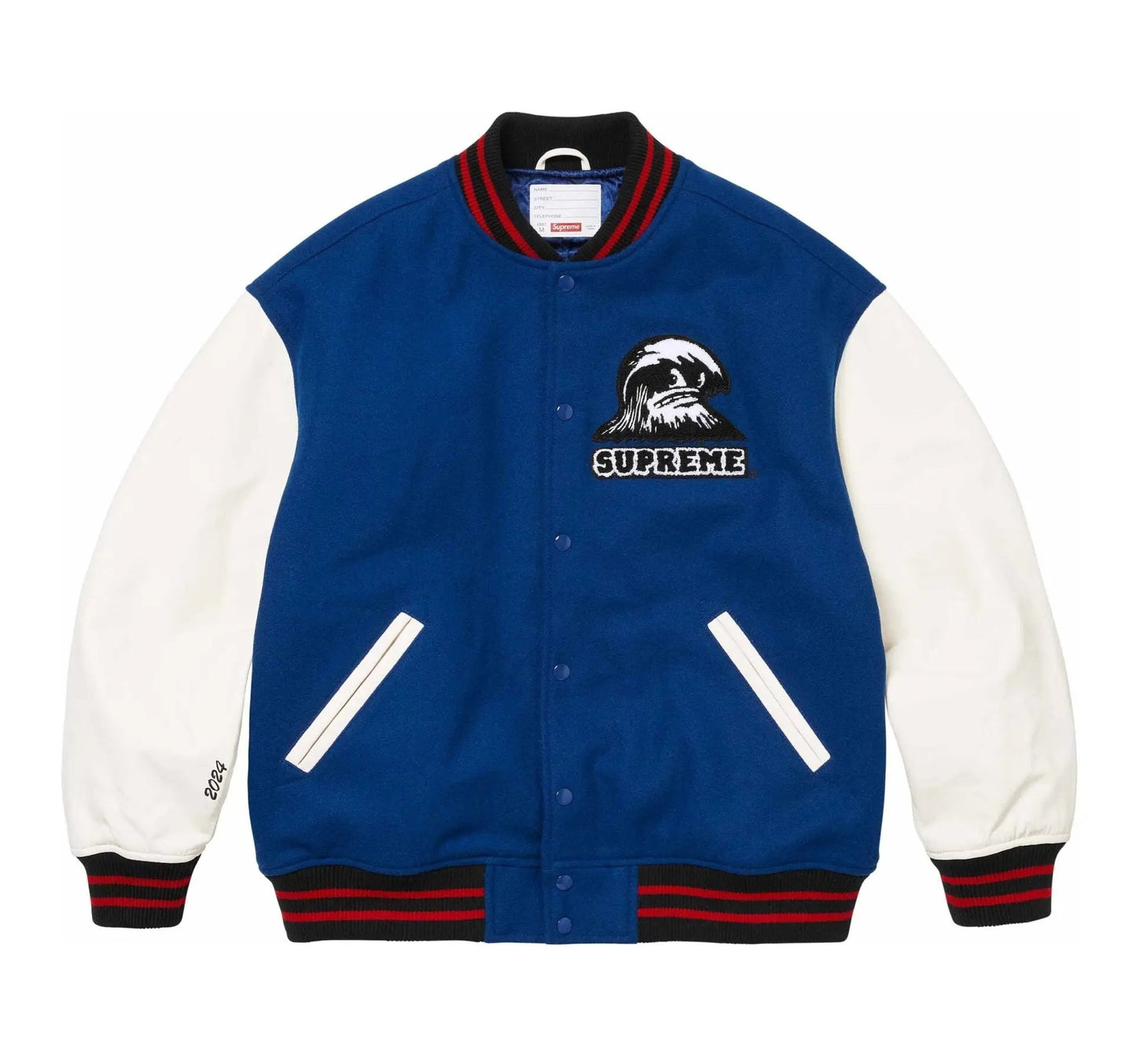 Supreme Wave Varsity Jacket