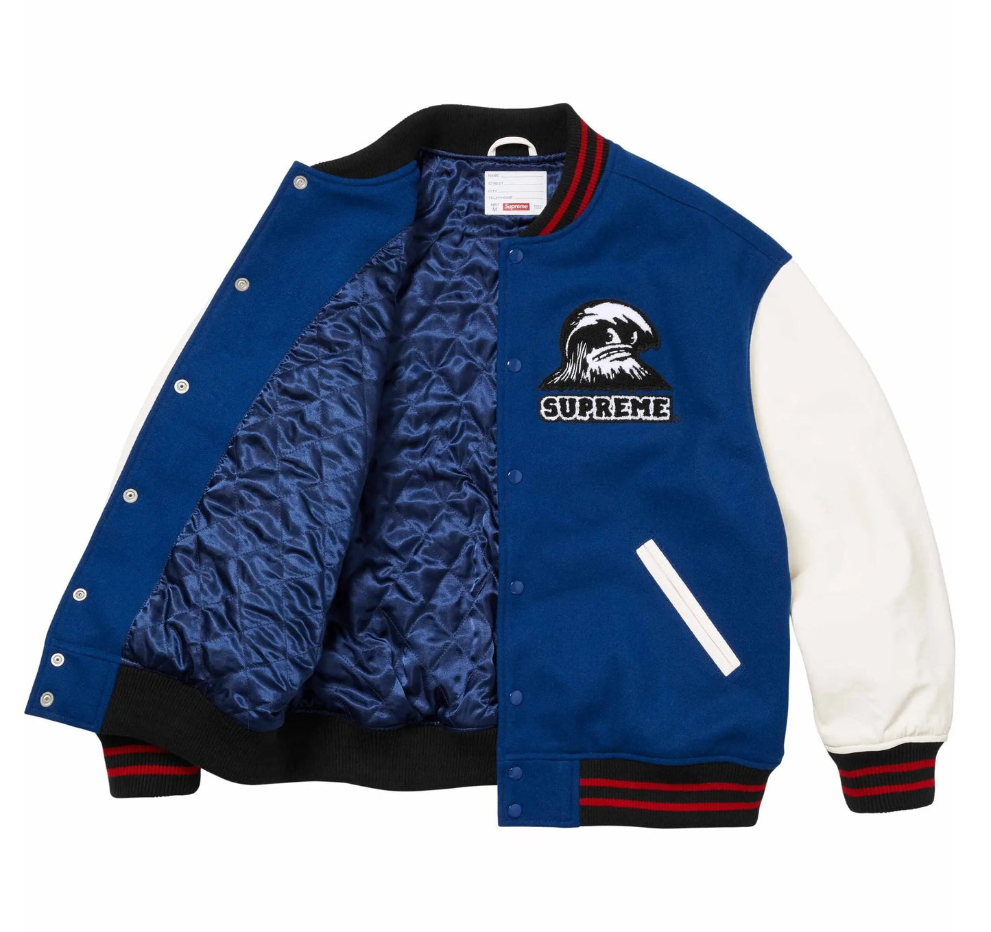 Supreme Wave Varsity Jacket