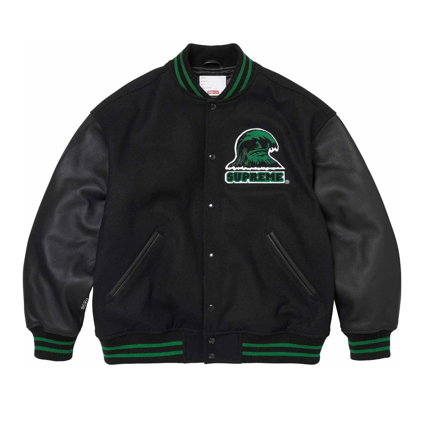 Supreme Wave Varsity Jacket