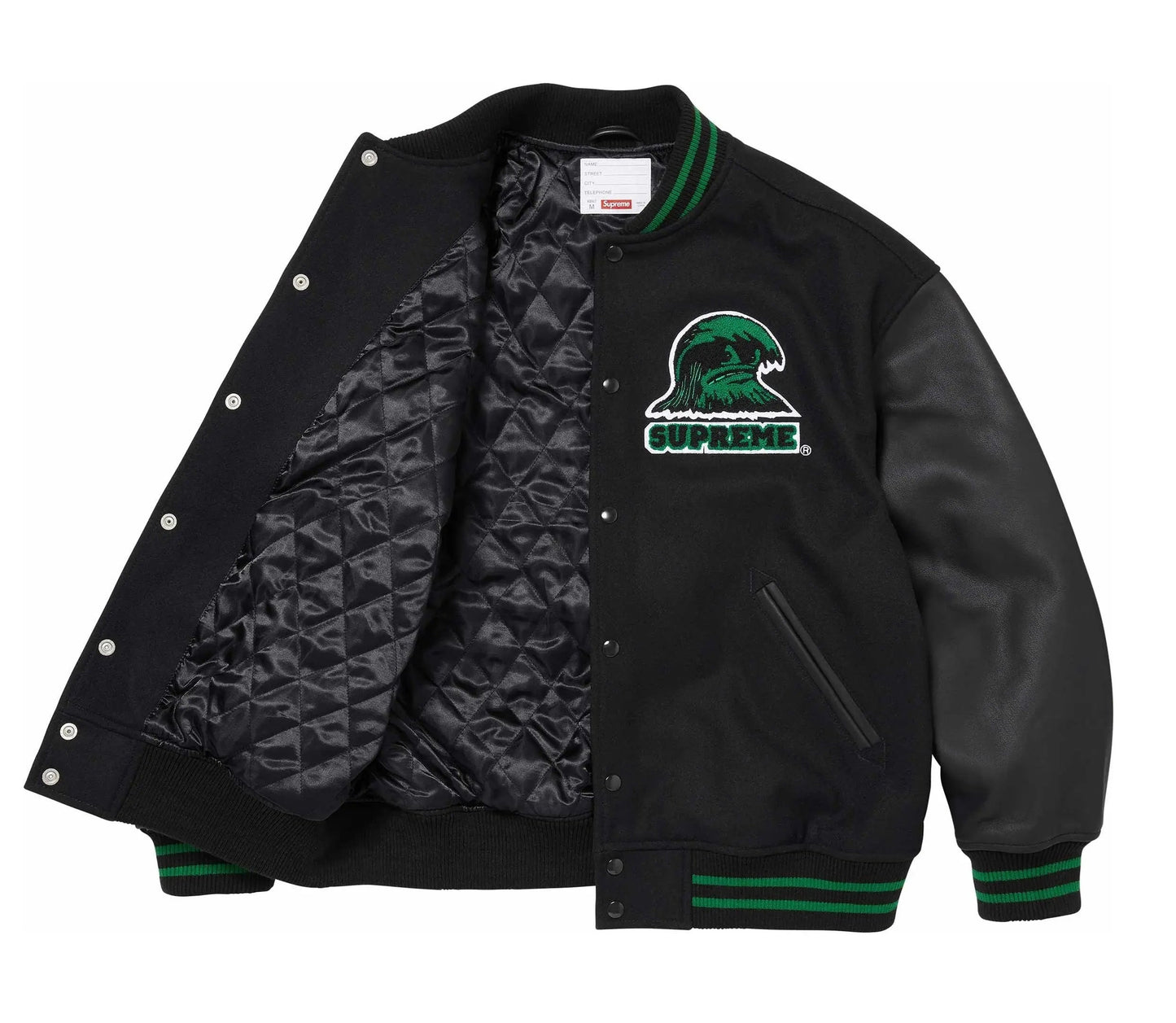 Supreme Wave Varsity Jacket