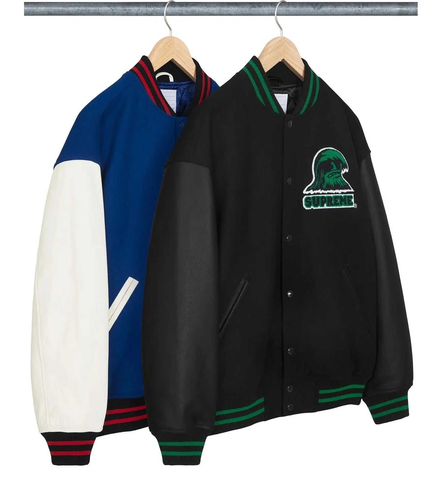Supreme Wave Varsity Jacket