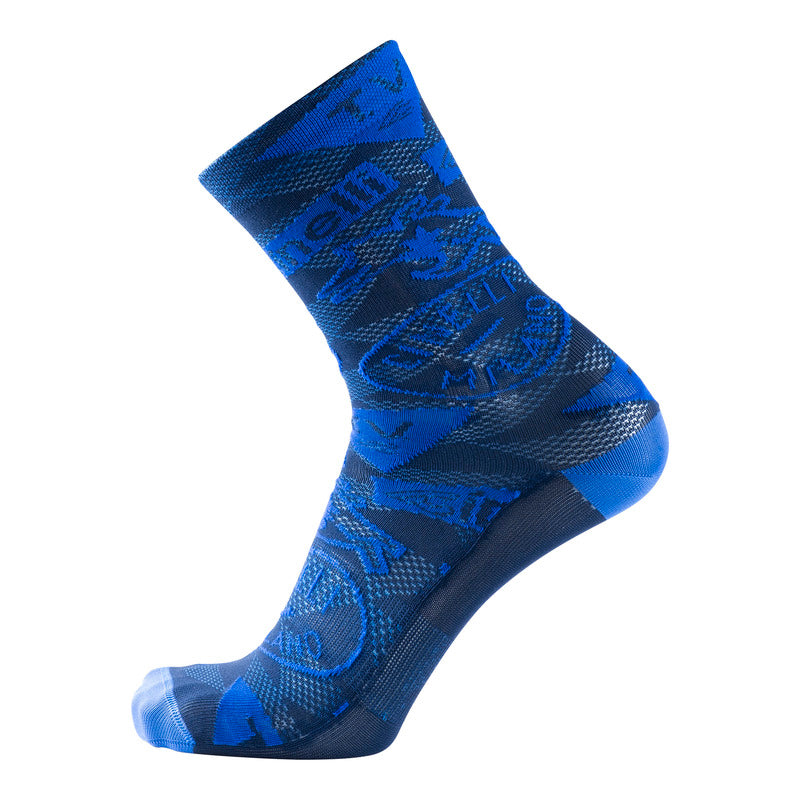 Cinelli TEMPO Granciclismo Socks, Blue