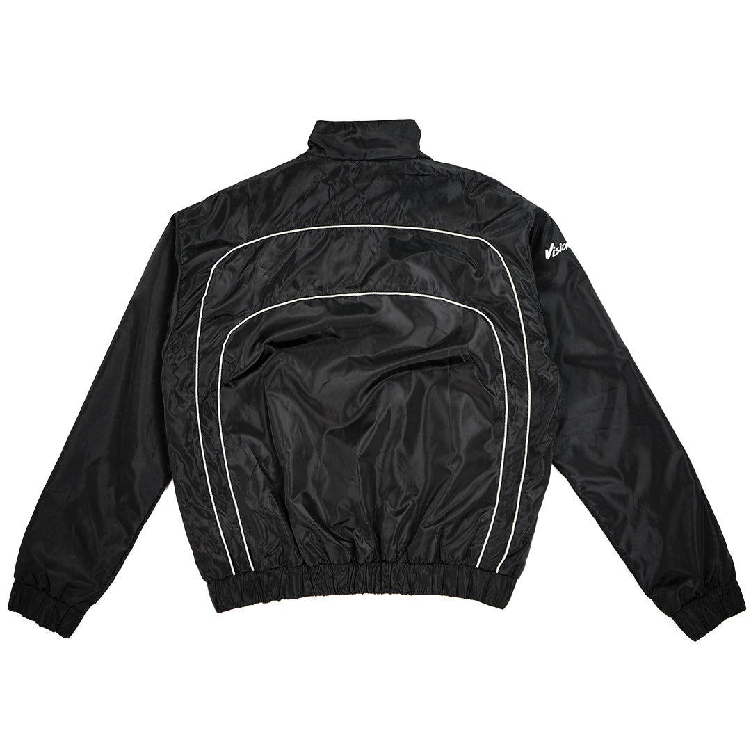 “RADIANT AURA” NYLON TRACK JACKET (NIGHT PULSE)