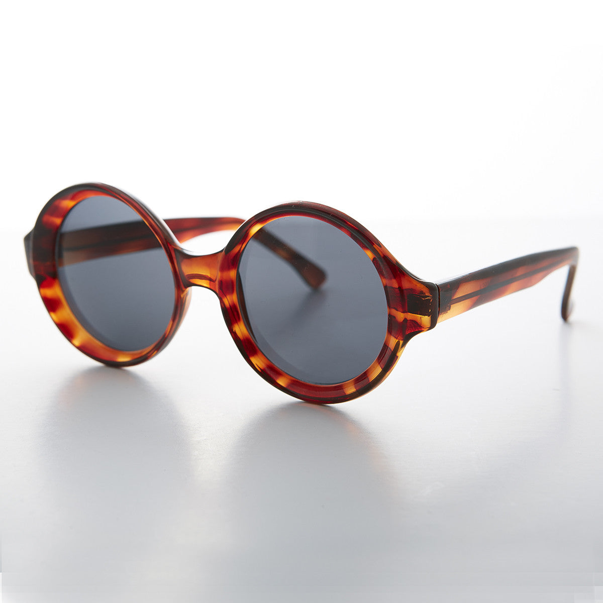 Big Round Mod Vintage Women's Sunglasses - Trudy