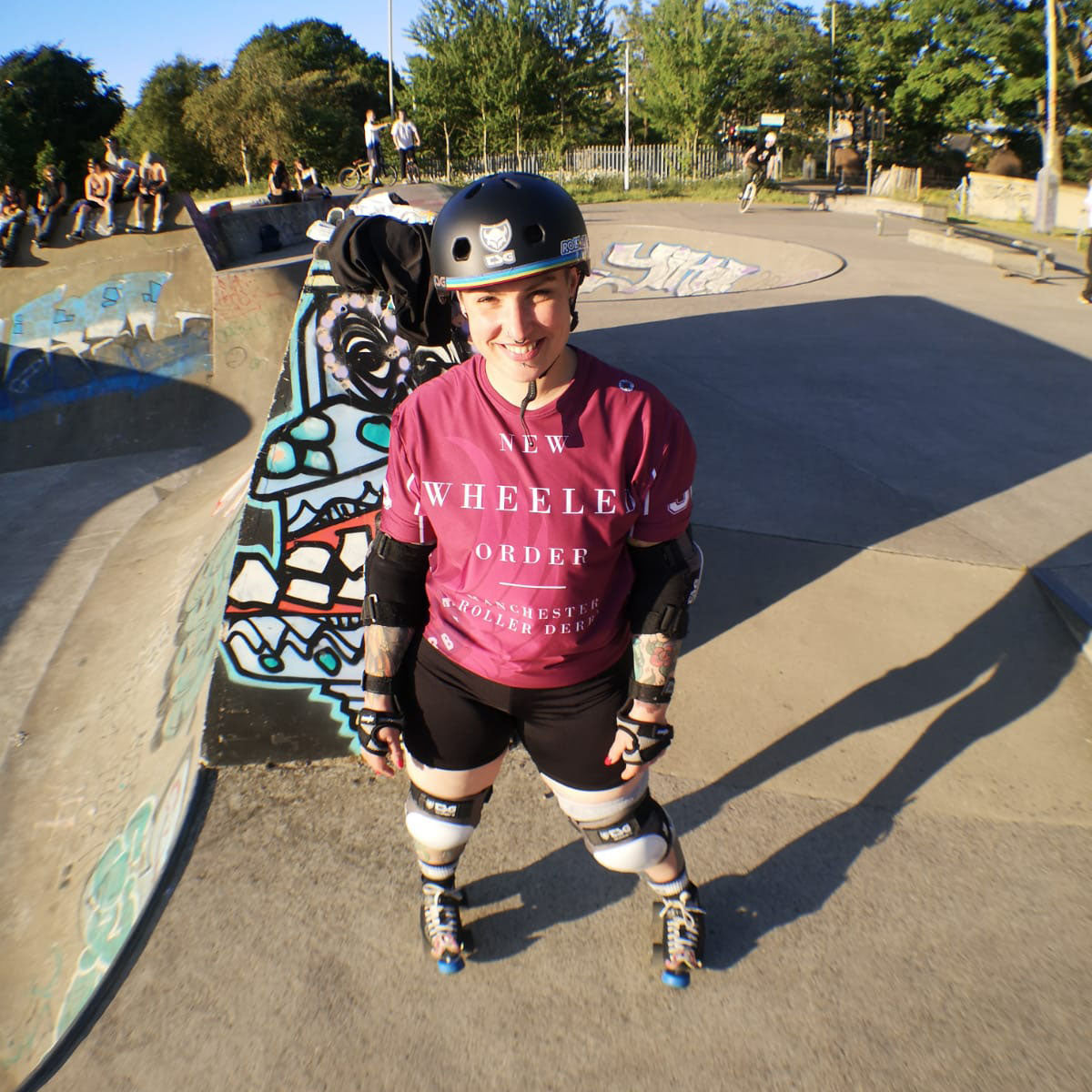 TSG - Elbowpad Roller Derby 3.0 - Black (Roller Skate Elbow Pads)