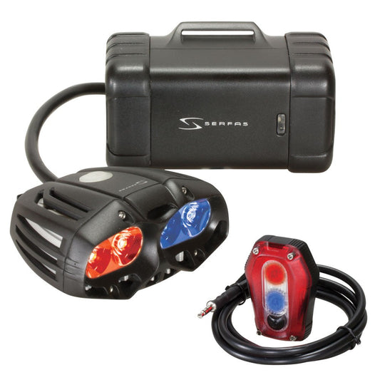TSL-POLICE (1400 Lumens) Red Blink/Blue Blink