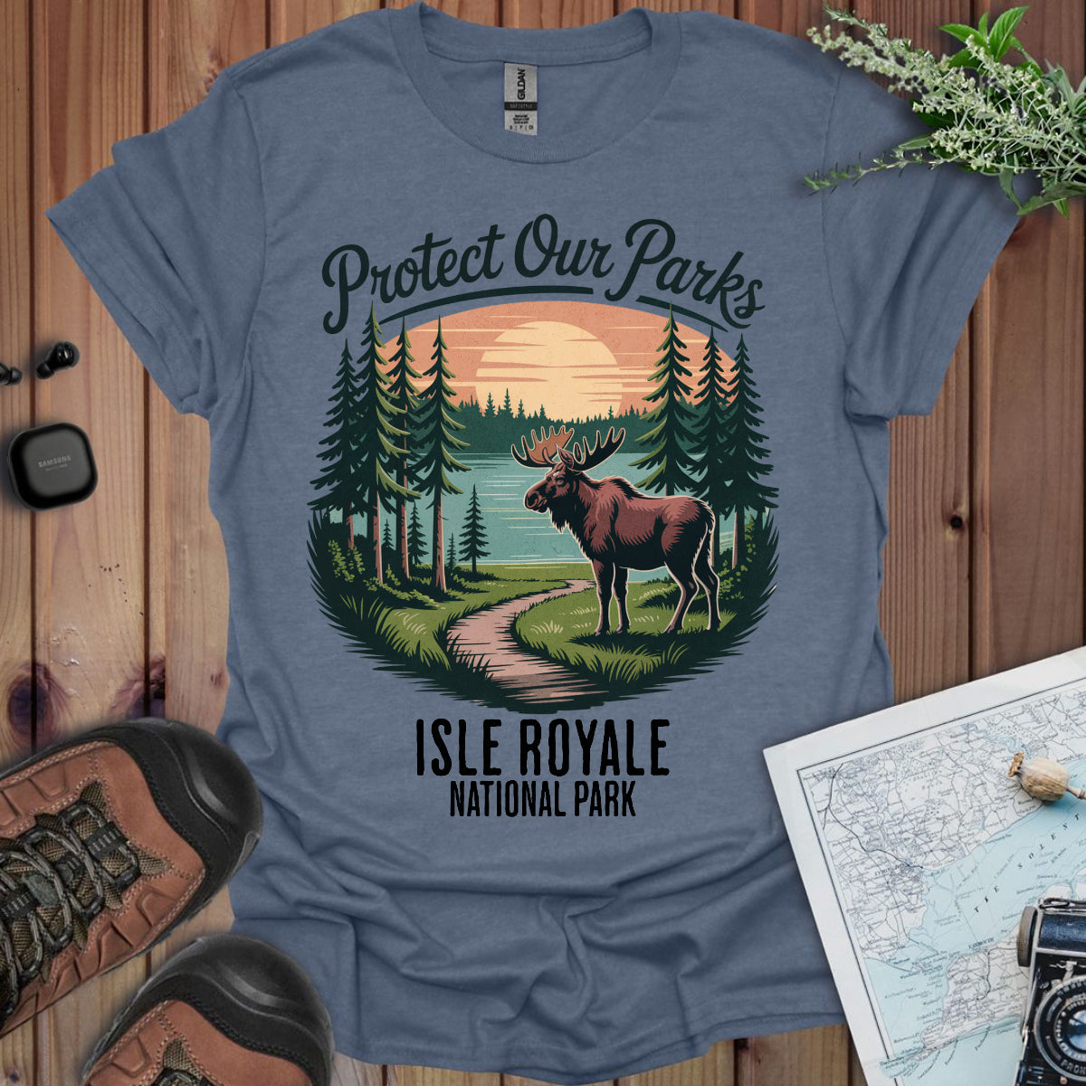 Protect Our Parks Isle Royale Unisex T-Shirt