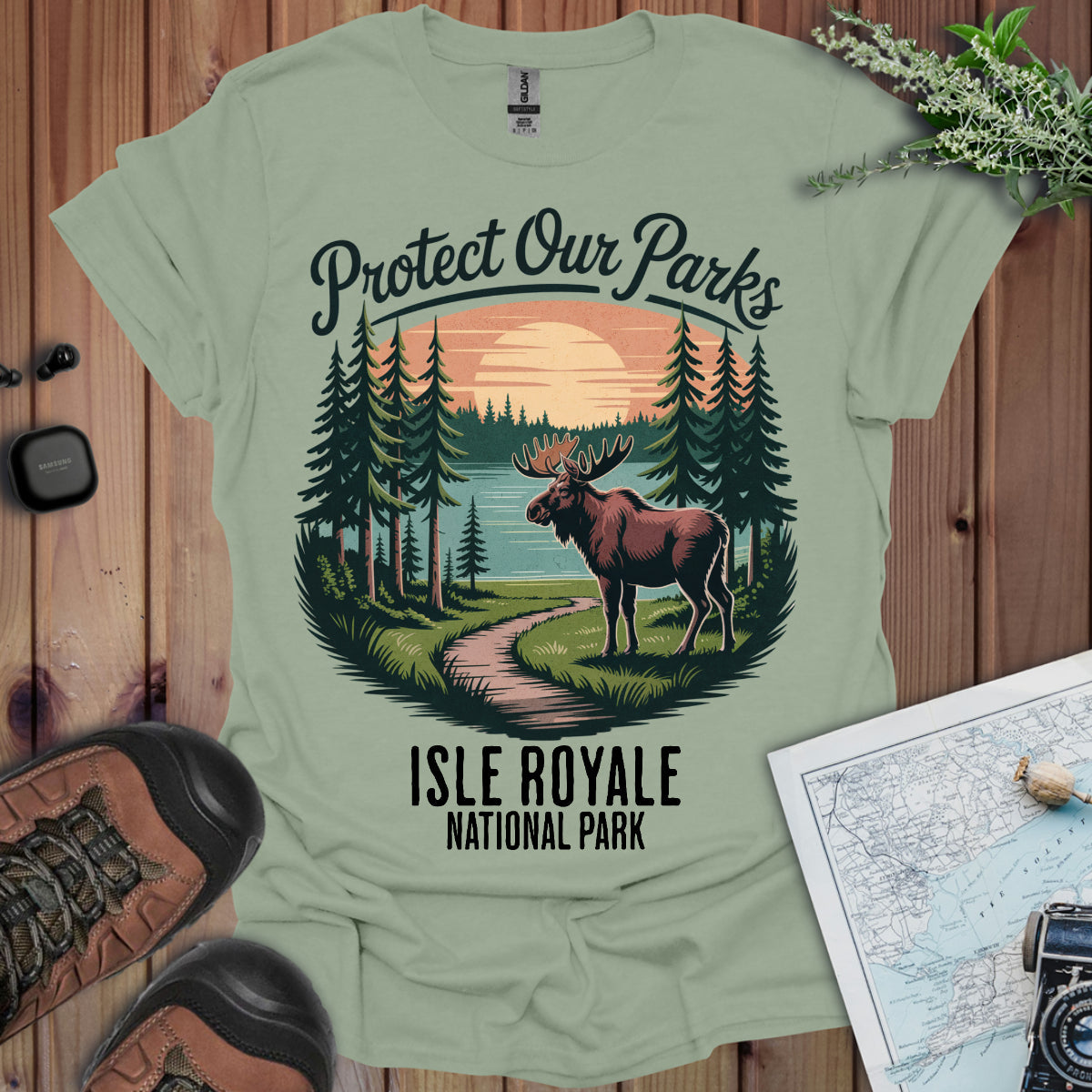 Protect Our Parks Isle Royale Unisex T-Shirt