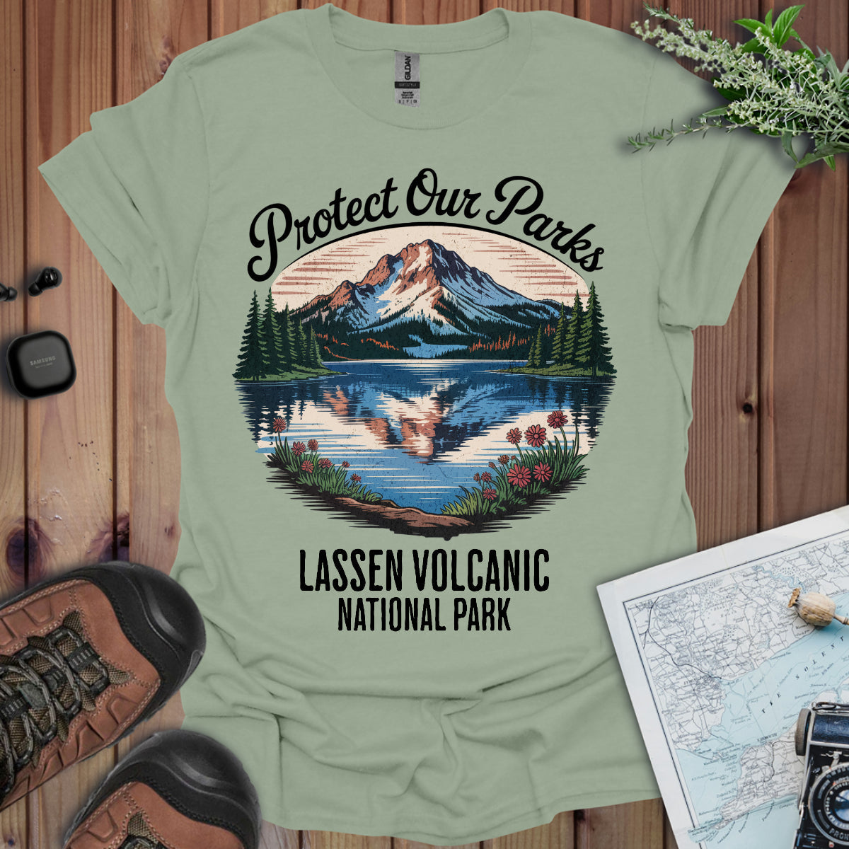 Protect Our Parks Lassen Park Unisex T-Shirt
