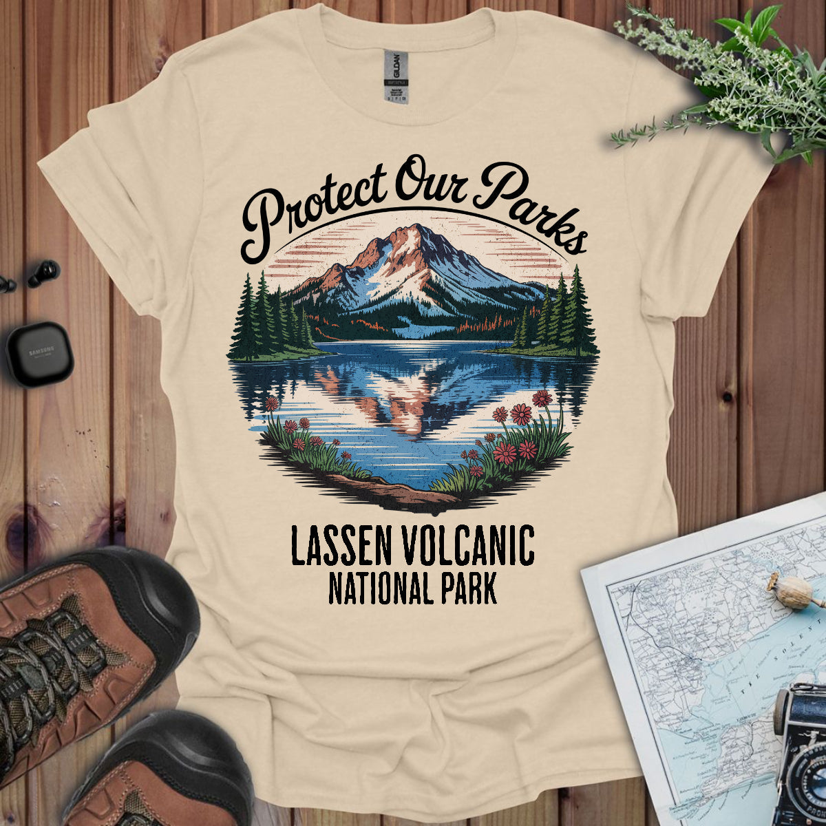 Protect Our Parks Lassen Park Unisex T-Shirt
