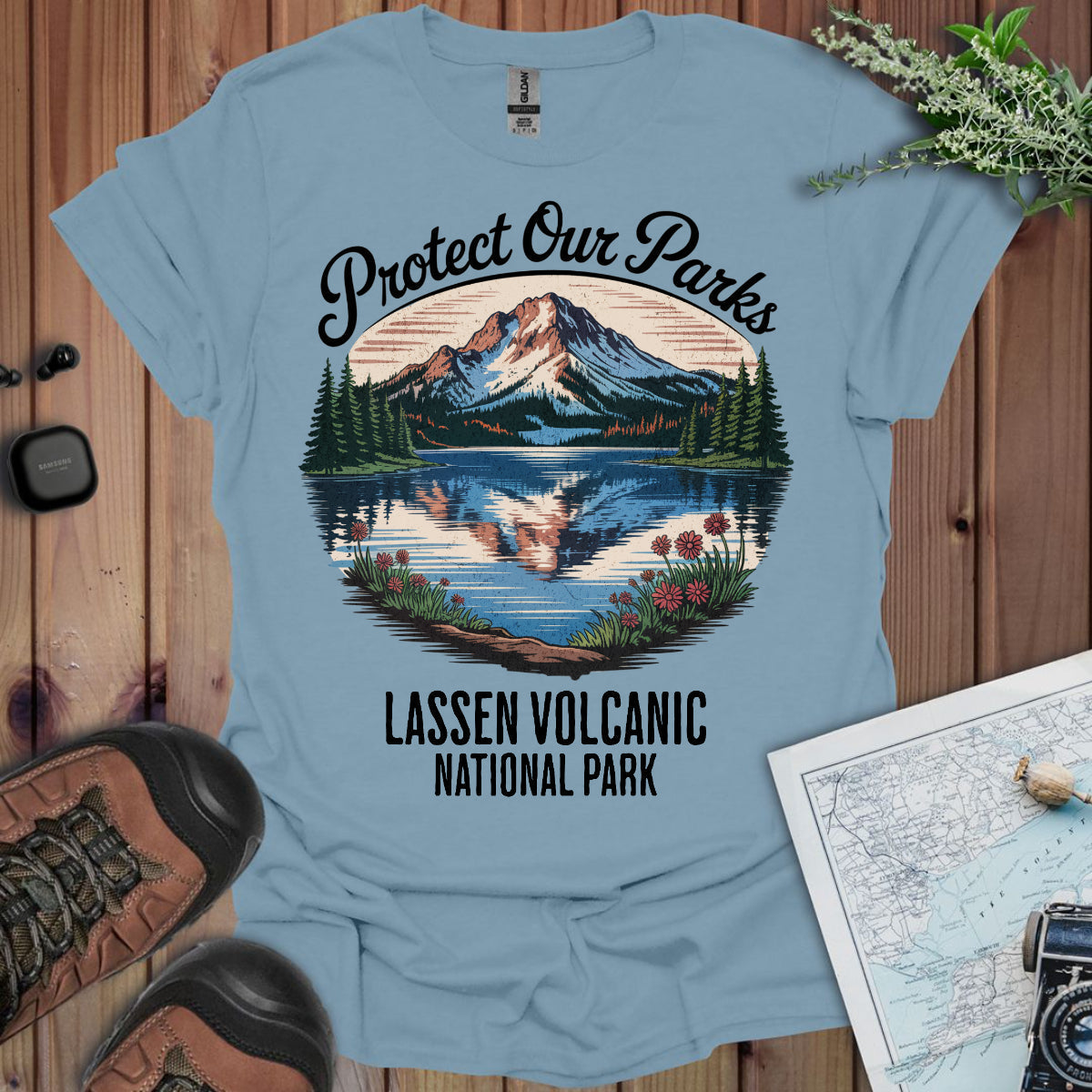 Protect Our Parks Lassen Park Unisex T-Shirt