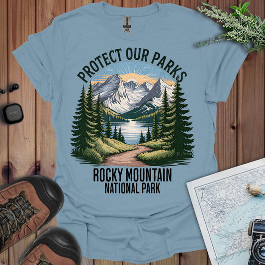Protect Our Parks Rocky Mountain Unisex T-Shirt