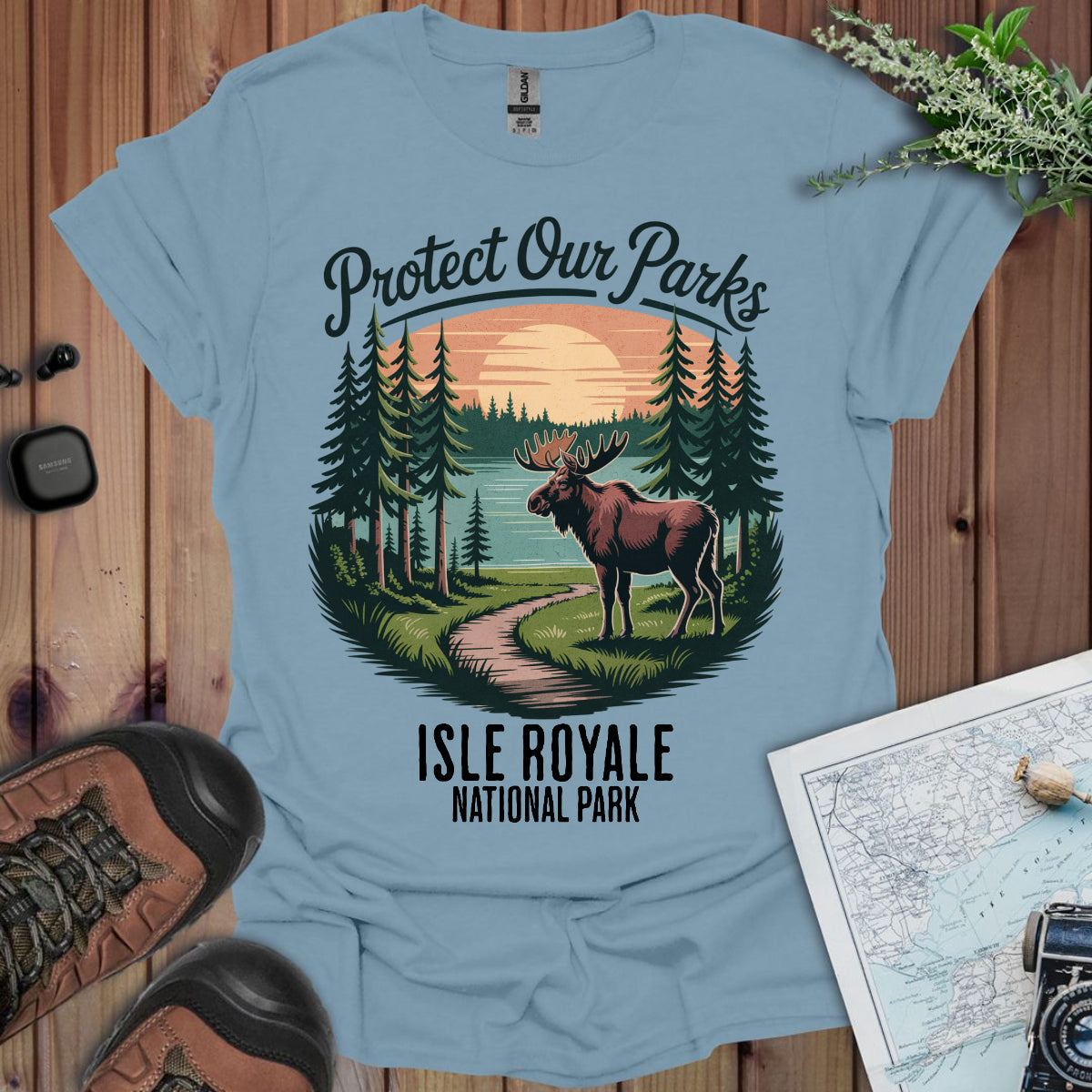 Protect Our Parks Isle Royale Unisex T-Shirt