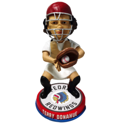 Terry Donahue and Pat Henschel Bobbleheads