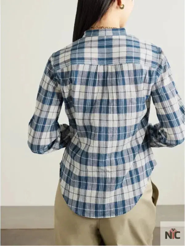 The Better Sister Elizabeth Banks Plaid Shirt