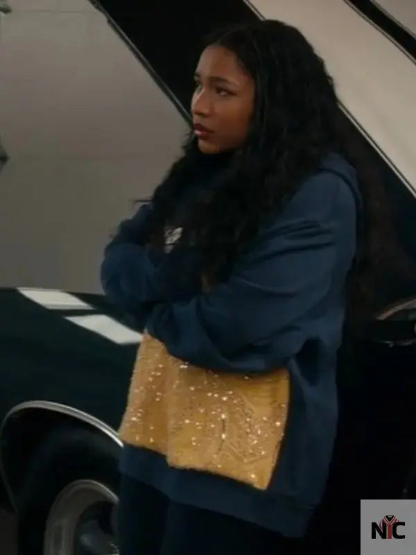 The Equalizer S5 Laya DeLeon Hayes Color Blocked Hoodie